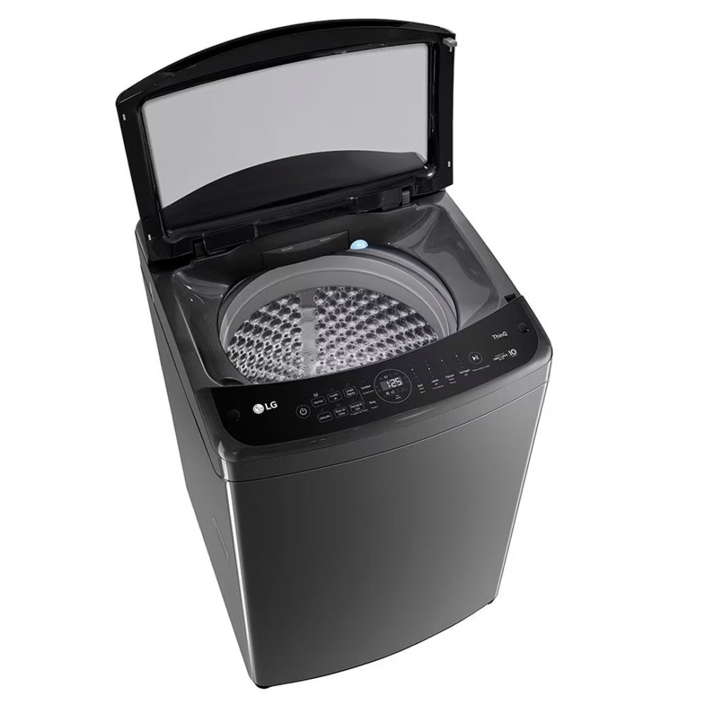 Lavadora Automática LG WT21MV6 | 21 Kg | Carga Superior Negra