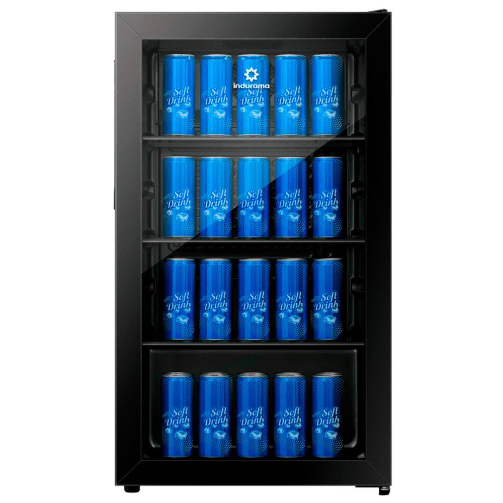 Vitrina Refrigeradora Indurama |Enfriadora vertical 94 Lt. modelo VFV-120 cómpralo en Mi Bodega Ec