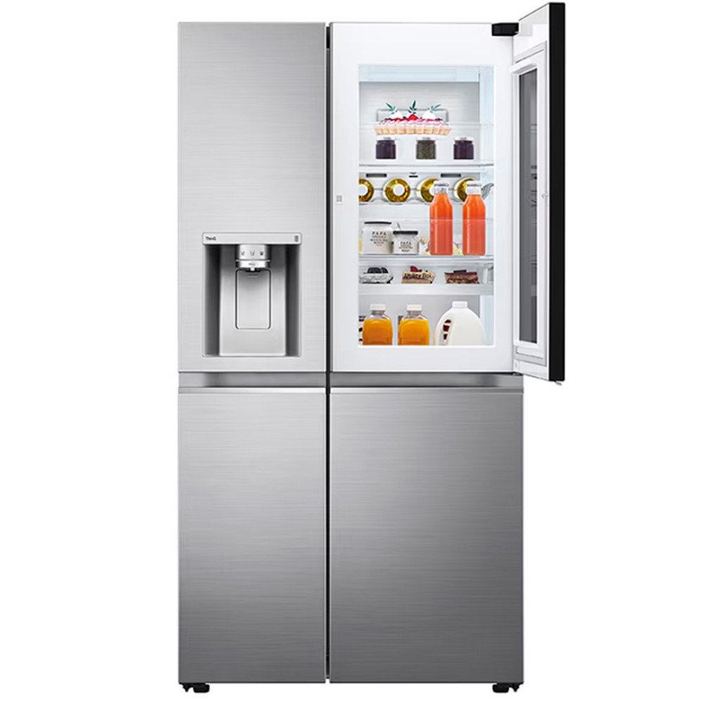 Refrigeradora LG Side by Side LS66SXNC | Instaview, Door in Door, Dispensador Agua-Hielo, AI ThinQ modelo LS66SXNC cómpralo en Mi Bodega Ec