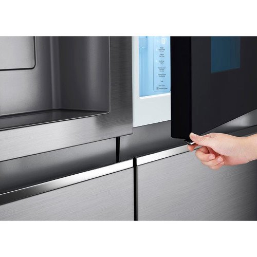 Refrigeradora LG Side by Side LS66SXNC | Instaview, Door in Door, Dispensador Agua-Hielo, AI ThinQ modelo LS66SXNC cómpralo en Mi Bodega Ec