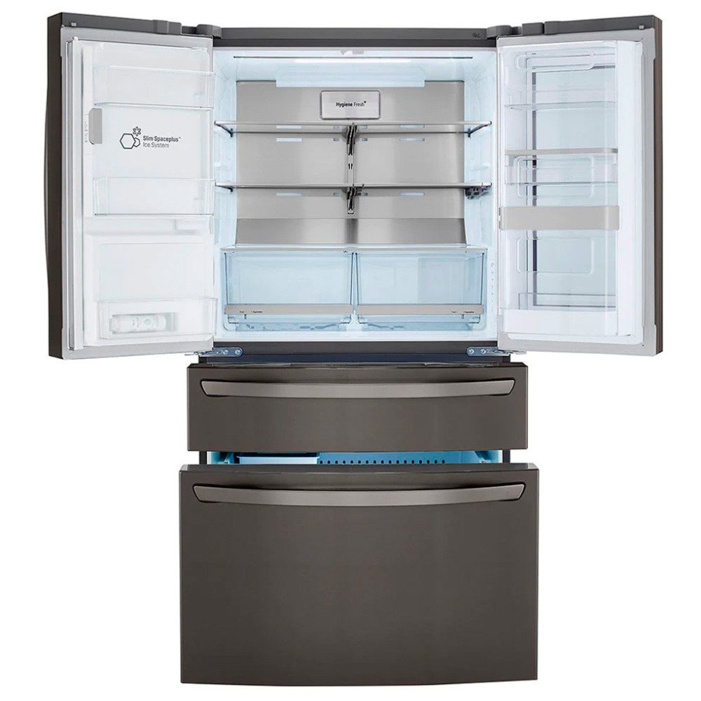 Refrigeradora LG French Door LM85SXD | 679 Lt. | InstaView, Door in Door, Linear Inverter, Dispensador Agua-Hielo, Negro modelo LM85SXD cómpralo en Mi Bodega Ec