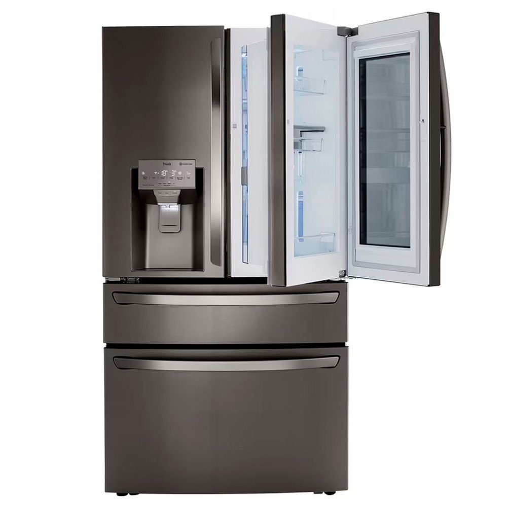 Refrigeradora LG French Door LM85SXD | 679 Lt. | InstaView, Door in Door, Linear Inverter, Dispensador Agua-Hielo, Negro modelo LM85SXD cómpralo en Mi Bodega Ec