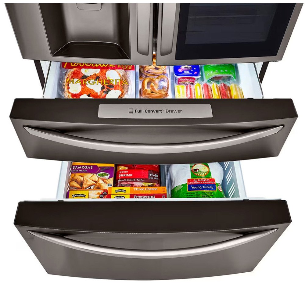 Refrigeradora LG French Door LM85SXD | 679 Lt. | InstaView, Door in Door, Linear Inverter, Dispensador Agua-Hielo, Negro modelo LM85SXD cómpralo en Mi Bodega Ec