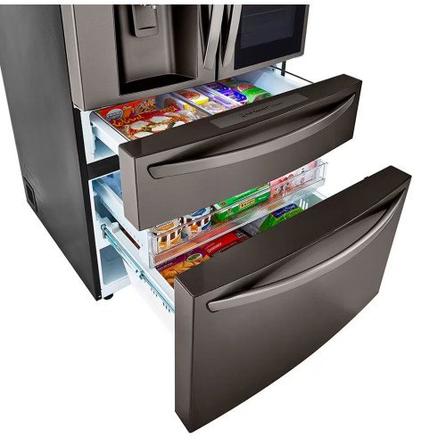 Refrigeradora LG French Door LM85SXD | 679 Lt. | InstaView, Door in Door, Linear Inverter, Dispensador Agua-Hielo, Negro modelo LM85SXD cómpralo en Mi Bodega Ec