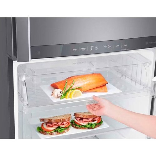 Refrigeradora LG Top Freezer GT47SGP | 471 Lt. | Smart Inverter, Multi Air Flow, AI ThinQ, Dispensador modelo GT47SGP cómpralo en Mi Bodega Ec