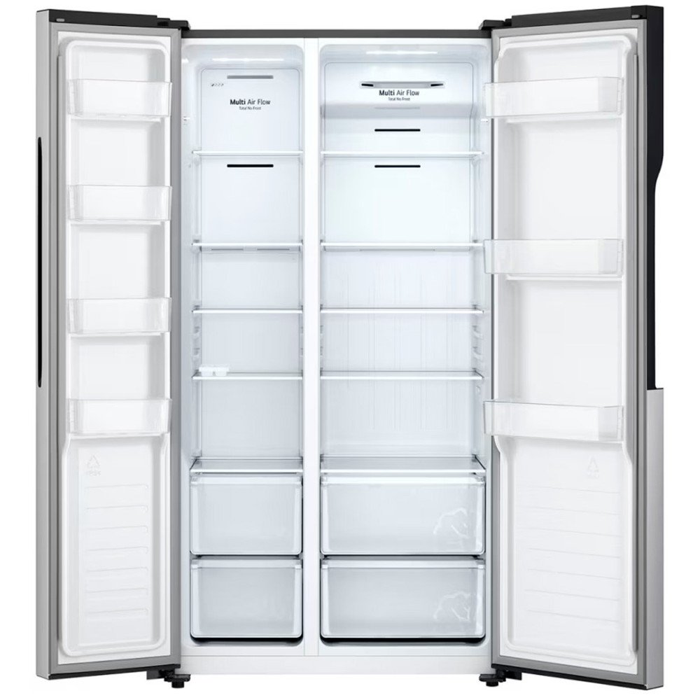 Refrigeradora LG Side by Side GS51BPP | 508 Lt. | Inverter, Pantalla LED Táctil, Platinum Silver modelo GS51BPP cómpralo en Mi Bodega Ec