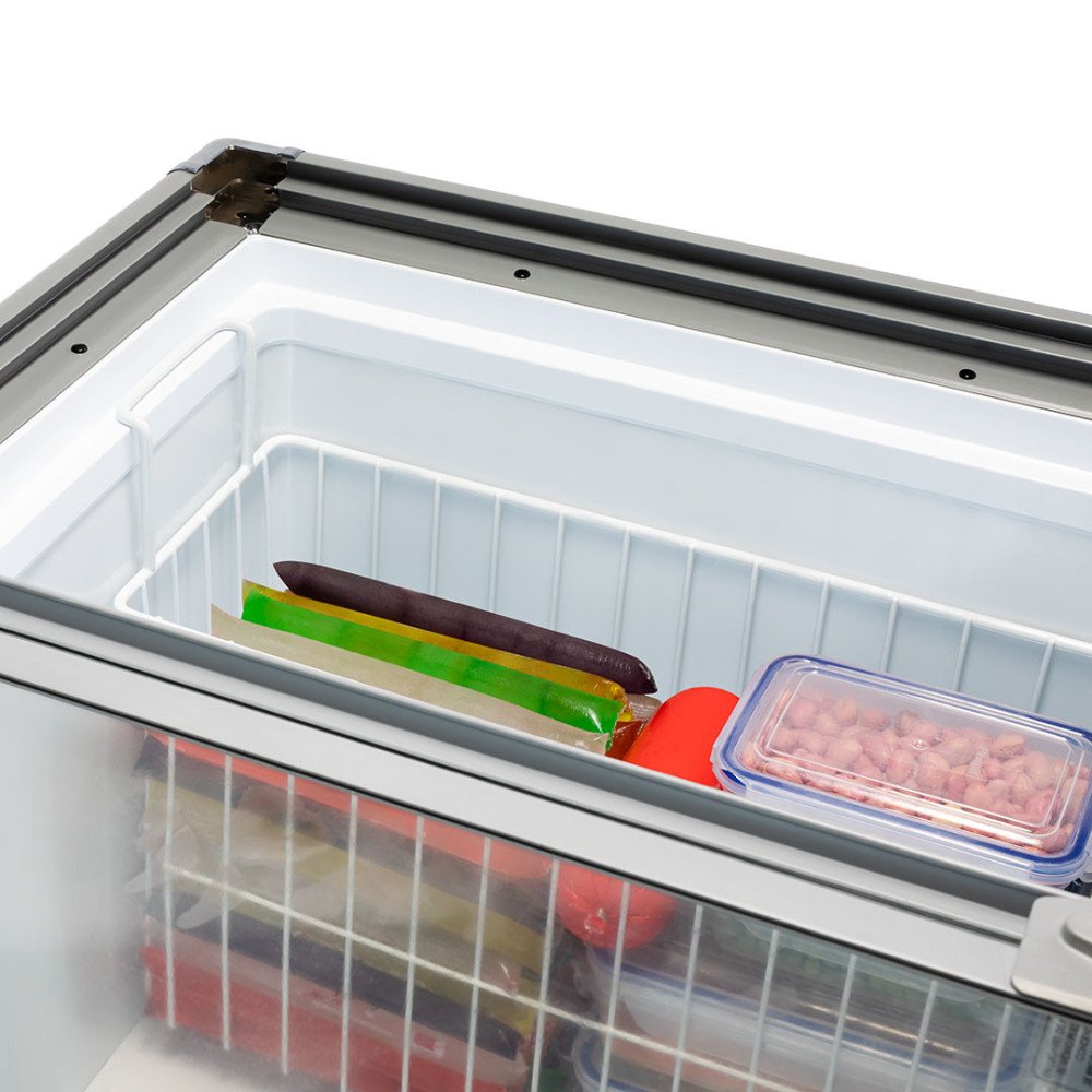 INDURAMA | CONGELADOR 200 LITROS | TAPA DE VIDRIO BLANCO