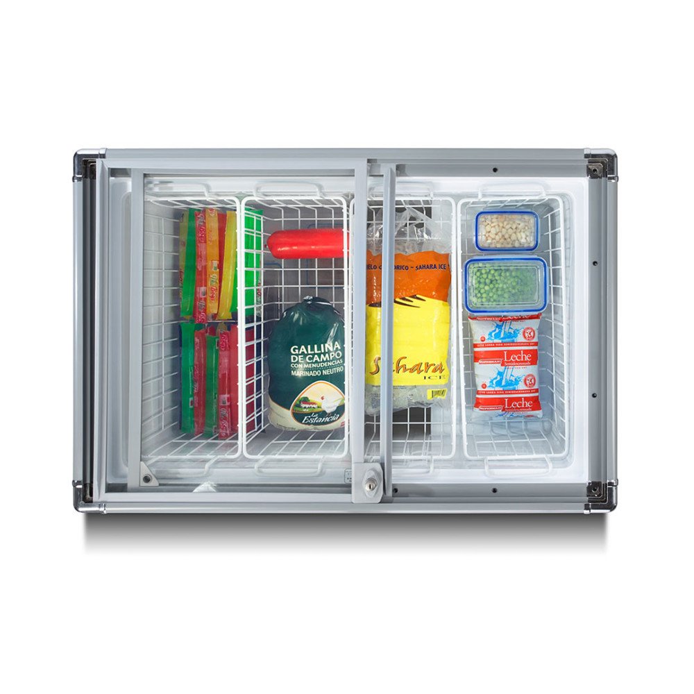 INDURAMA | CONGELADOR 200 LITROS | TAPA DE VIDRIO BLANCO