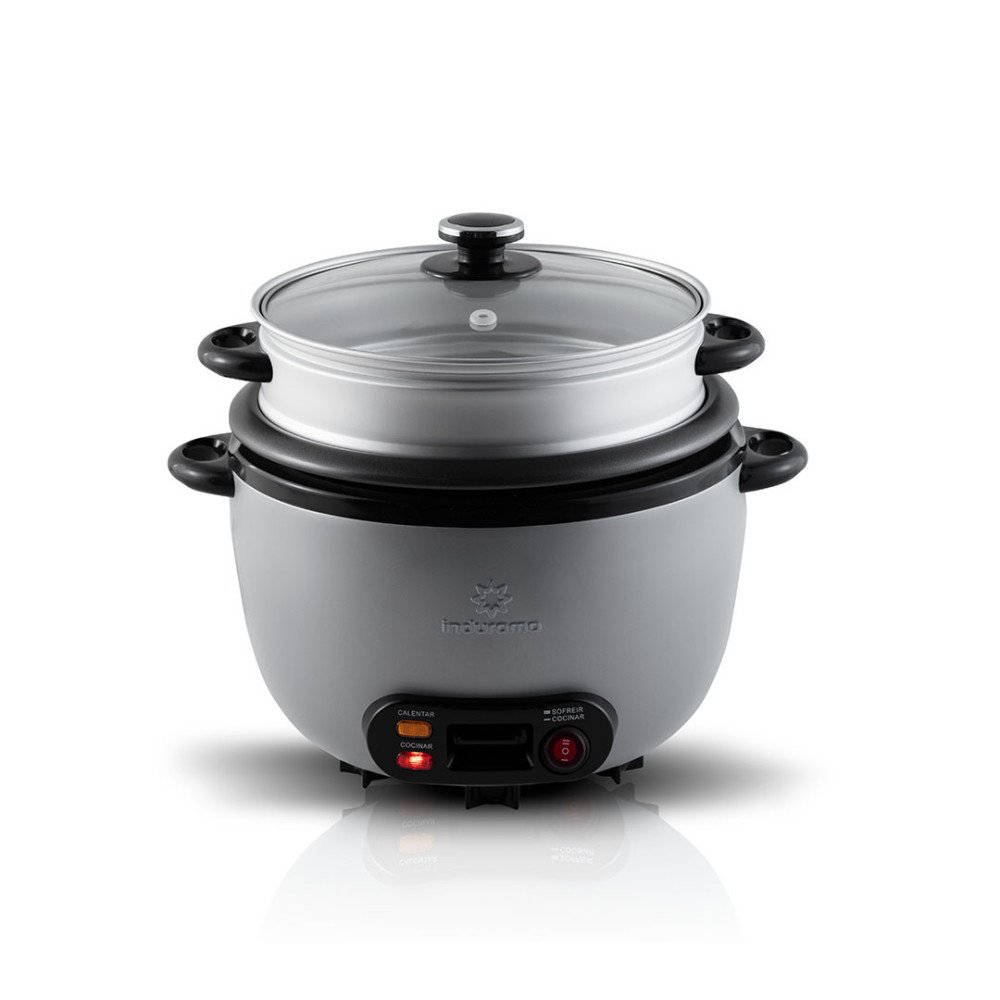 INDURAMA | OLLA ARROCERA 20 TAZAS | 6 FUNCIONES PROGRAMABLES DE COCCIÓN modelo OMI-CR cómpralo en Mi Bodega Ec