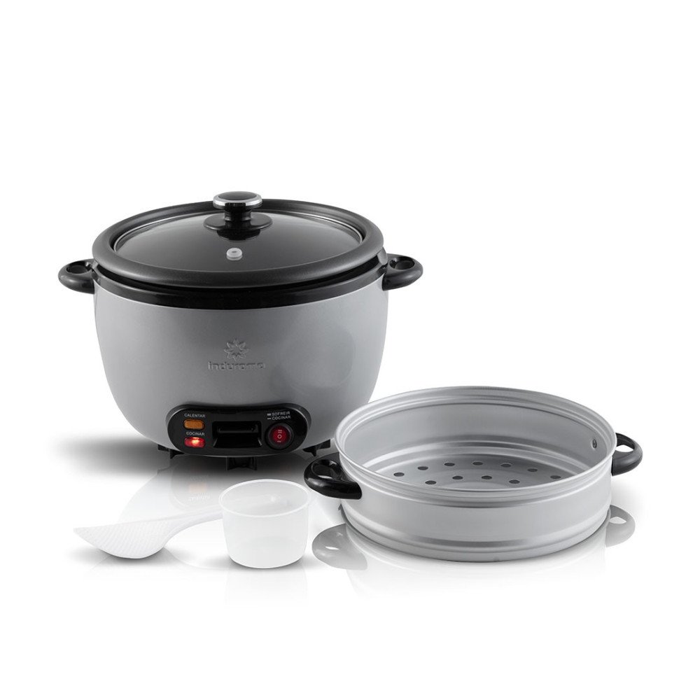 INDURAMA | OLLA ARROCERA 20 TAZAS | 6 FUNCIONES PROGRAMABLES DE COCCIÓN