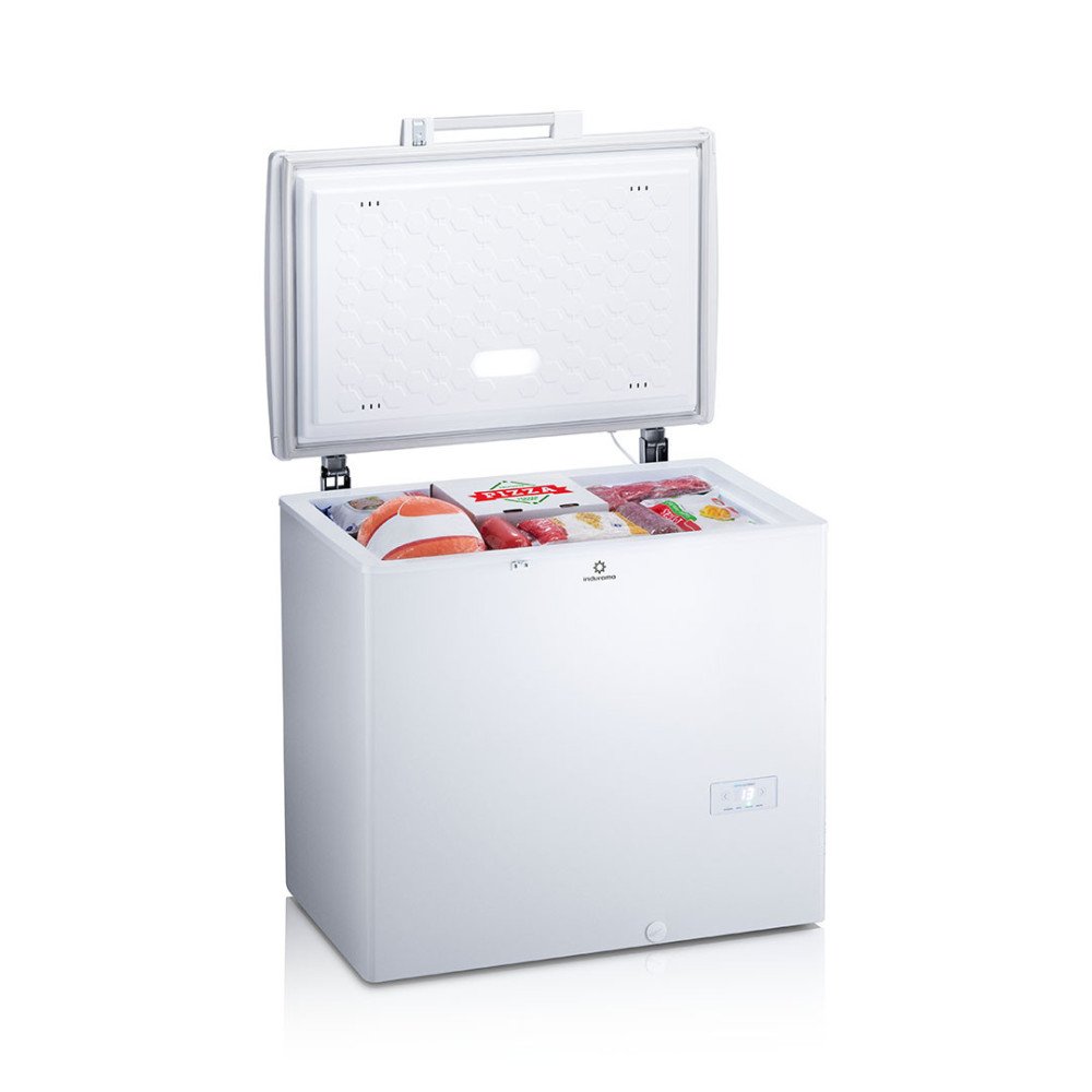 INDURAMA | CONGELADOR HORIZONTAL 200 LITROS | TAPA CIEGA BLANCO