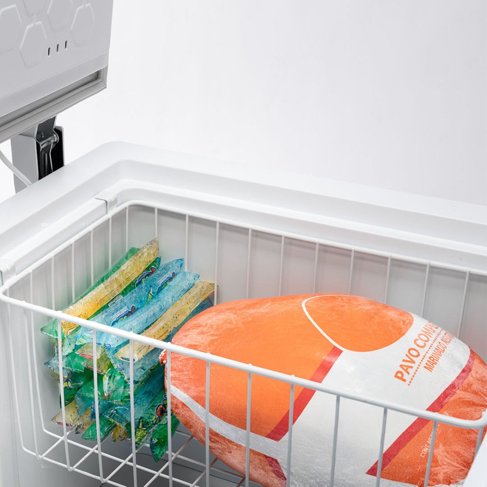 INDURAMA | CONGELADOR HORIZONTAL 200 LITROS | TAPA CIEGA BLANCO