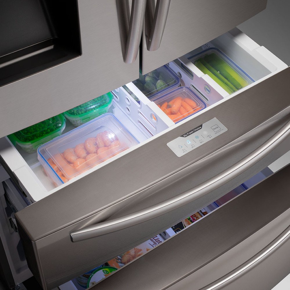 Refrigeradora Indurama French Door RI-995I | 690 Lt. | Inverter, Dispensador, Silver