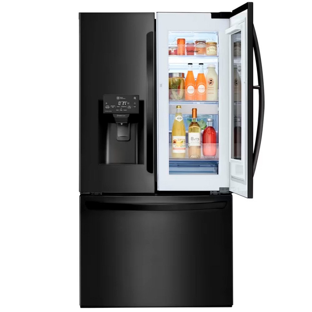 Refrigeradora LG French Door LM78SXT | 837 Lt. | French Door, InstaView, Door in Door, Dispensador Negro
