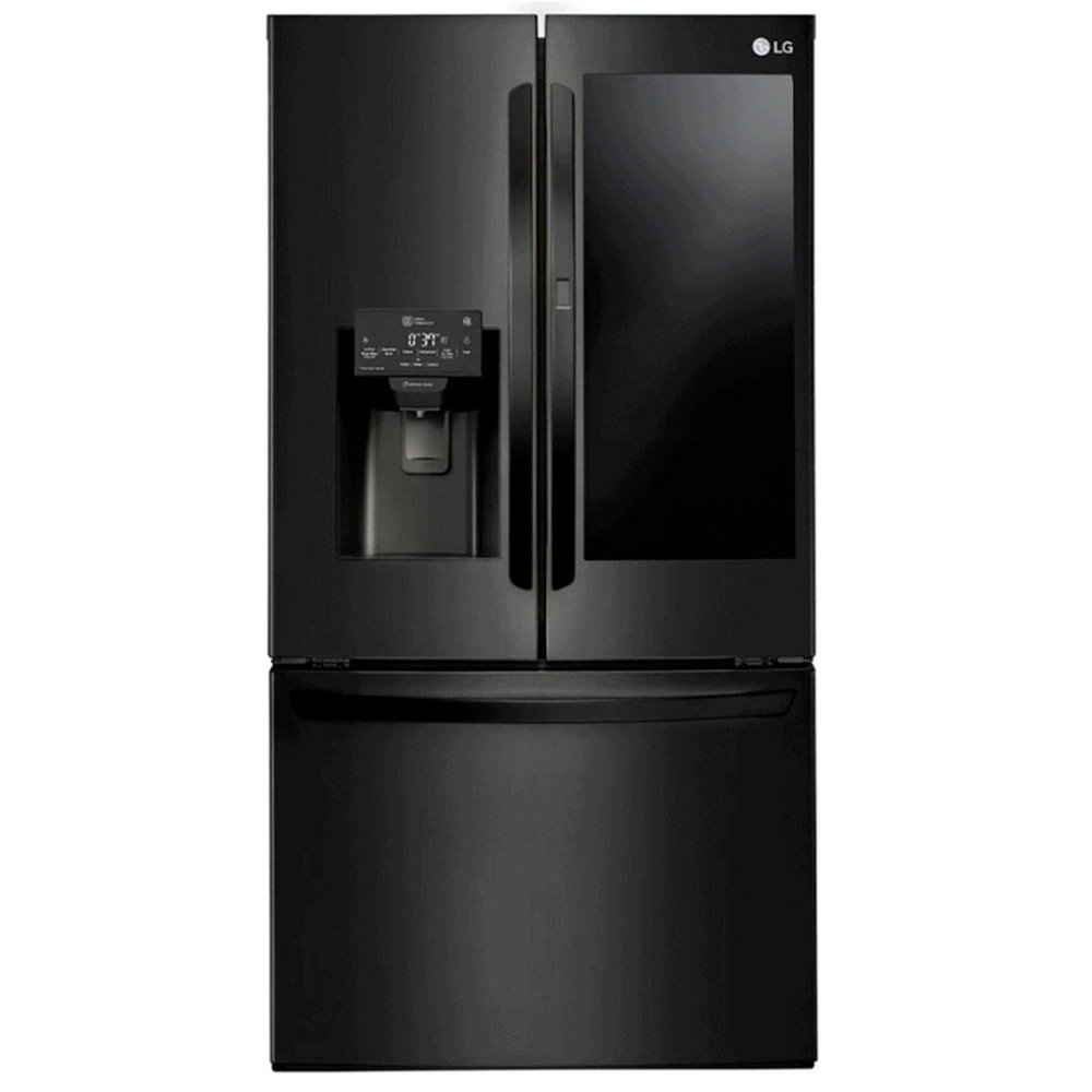 Refrigeradora LG French Door LM78SXT | 837 Lt. | French Door, InstaView, Door in Door, Dispensador Negro modelo LM78SXT cómpralo en Mi Bodega Ec