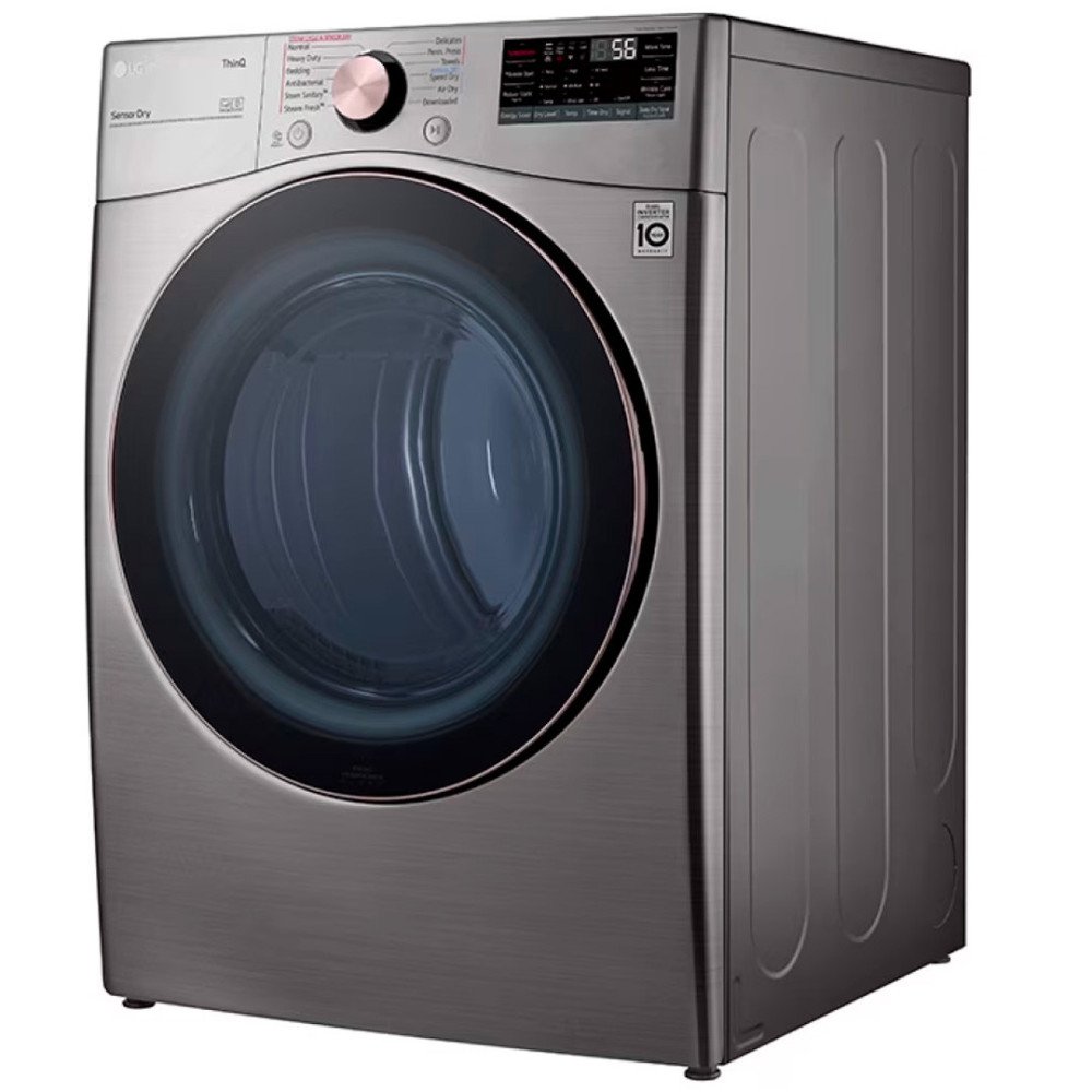 LG | SECADORA 22 KG | ELÉCTRICA CARGA FRONTAL SILVER modelo DF22VV2SBRE cómpralo en Mi Bodega Ec