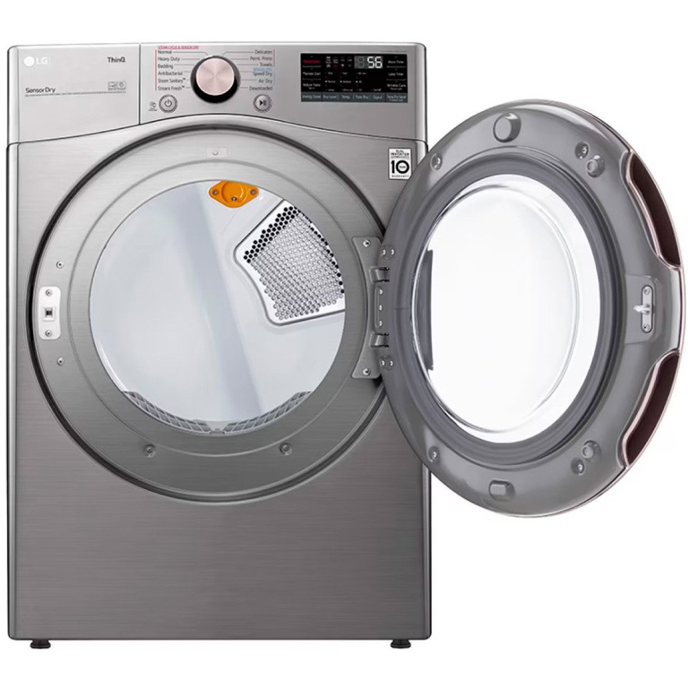 LG | SECADORA 22 KG | ELÉCTRICA CARGA FRONTAL SILVER modelo DF22VV2SBRE cómpralo en Mi Bodega Ec