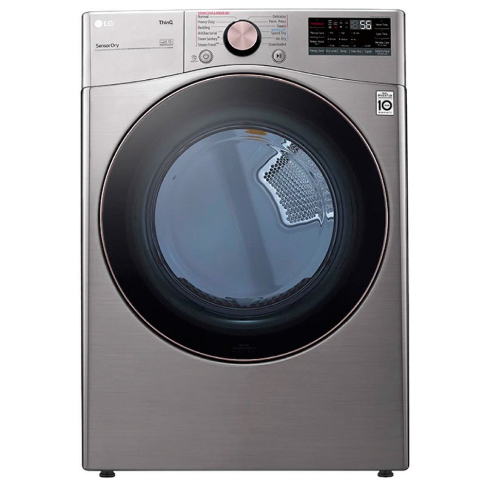 LG | SECADORA 22 KG | ELÉCTRICA CARGA FRONTAL SILVER modelo DF22VV2SBRE cómpralo en Mi Bodega Ec