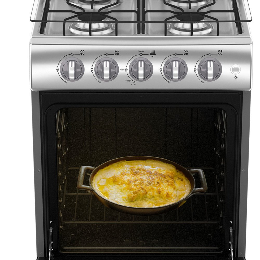 Cocina a Gas Mabe TX5120EX2 | 4 Hornillas | Acero Inoxidable 52 cm modelo TX5120EX2 cómpralo en Mi Bodega Ec