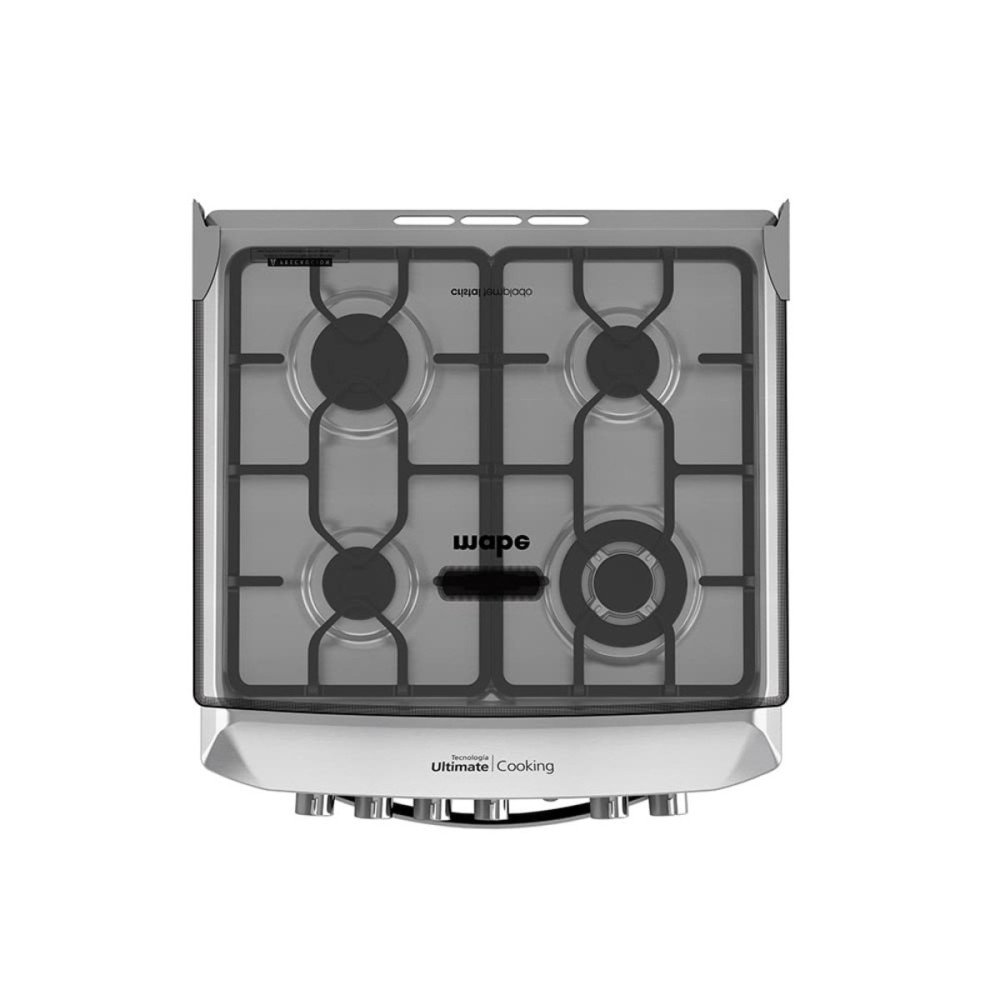 Cocina a Gas Mabe EM6095FX1 | 4 Hornillas | Acero Inoxidable 60 cm | Grill Plancha Teflonada Cocina a Gas Mabe EM6095FX1 | 4 Hornillas | Acero Inoxidable 60 cm | Grill Plancha Teflonada