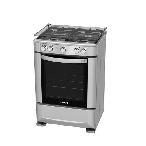 Cocina a Gas Mabe EM6030SG0 | 4 Hornillas | Encendido Luz Horno 60 cm modelo EM6030SG0 cómpralo en Mi Bodega Ec