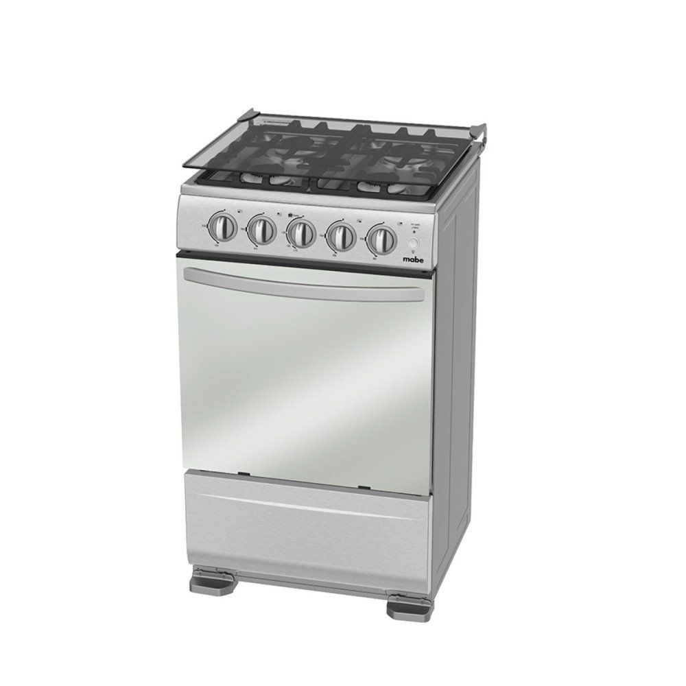 Cocina a Gas Mabe EM5130FXO | 4 Hornillas | Encendido Luz Horno Cocina a Gas Mabe EM5130FXO | 4 Hornillas | Encendido Luz Horno