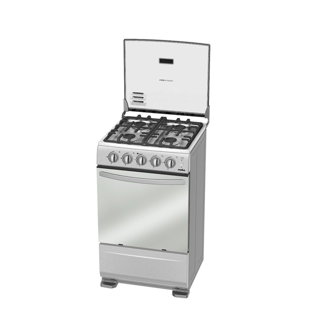 Cocina a Gas Mabe EM5130FXO | 4 Hornillas | Encendido Luz Horno Cocina a Gas Mabe EM5130FXO | 4 Hornillas | Encendido Luz Horno