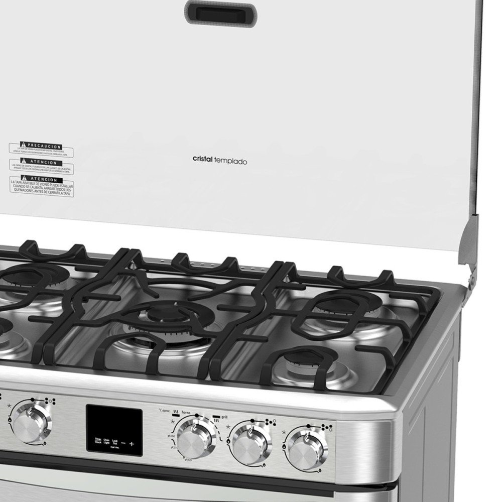 Cocina a Gas Mabe EM7670FX1 | 5 Hornillas | Encendido Luz Horno 76 cm Cocina a Gas Mabe EM7670FX1 | 5 Hornillas | Encendido Luz Horno 76 cm