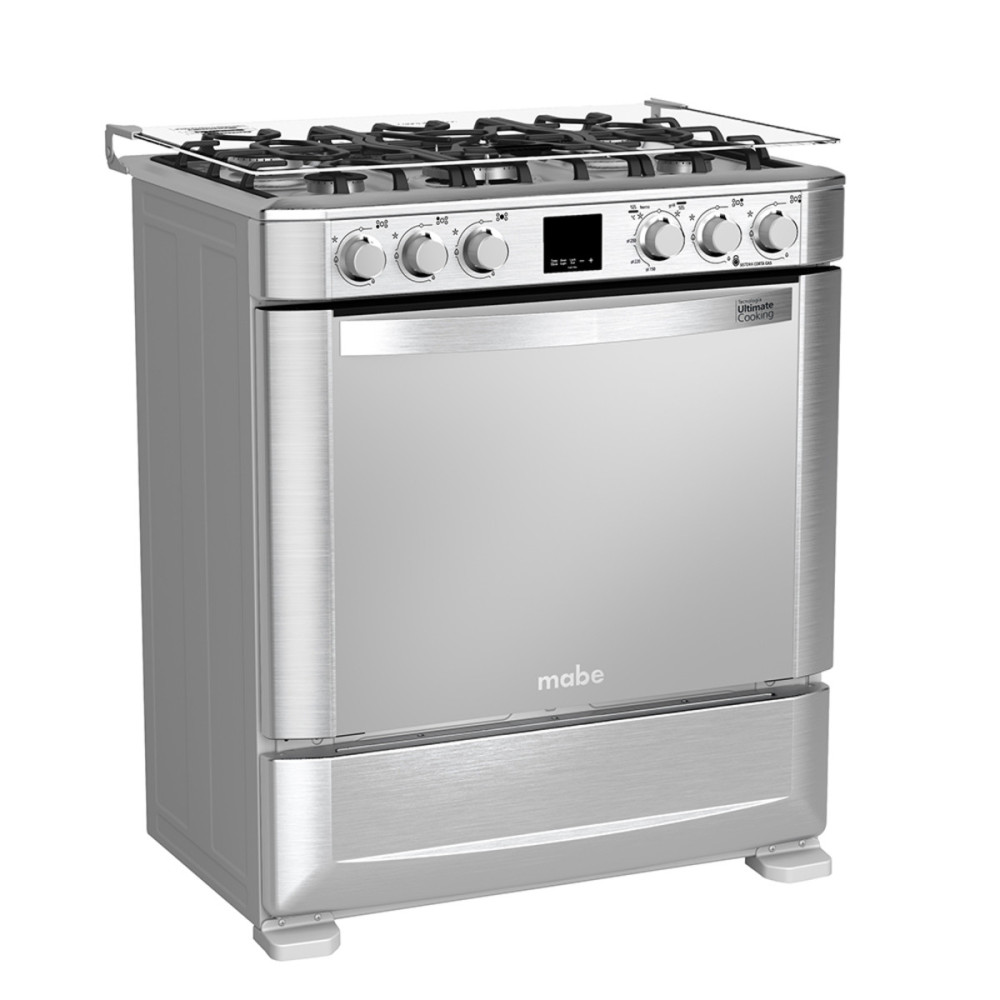 Cocina a Gas Mabe EM7670FX1|5 Hornillas |76 cm