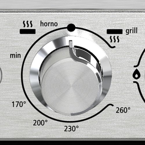 Cocina a Gas Mabe EM7630FX0 | 6 Hornillas | Grill Parrilla de Hierro 76 cm modelo EM7630FX0 cómpralo en Mi Bodega Ec