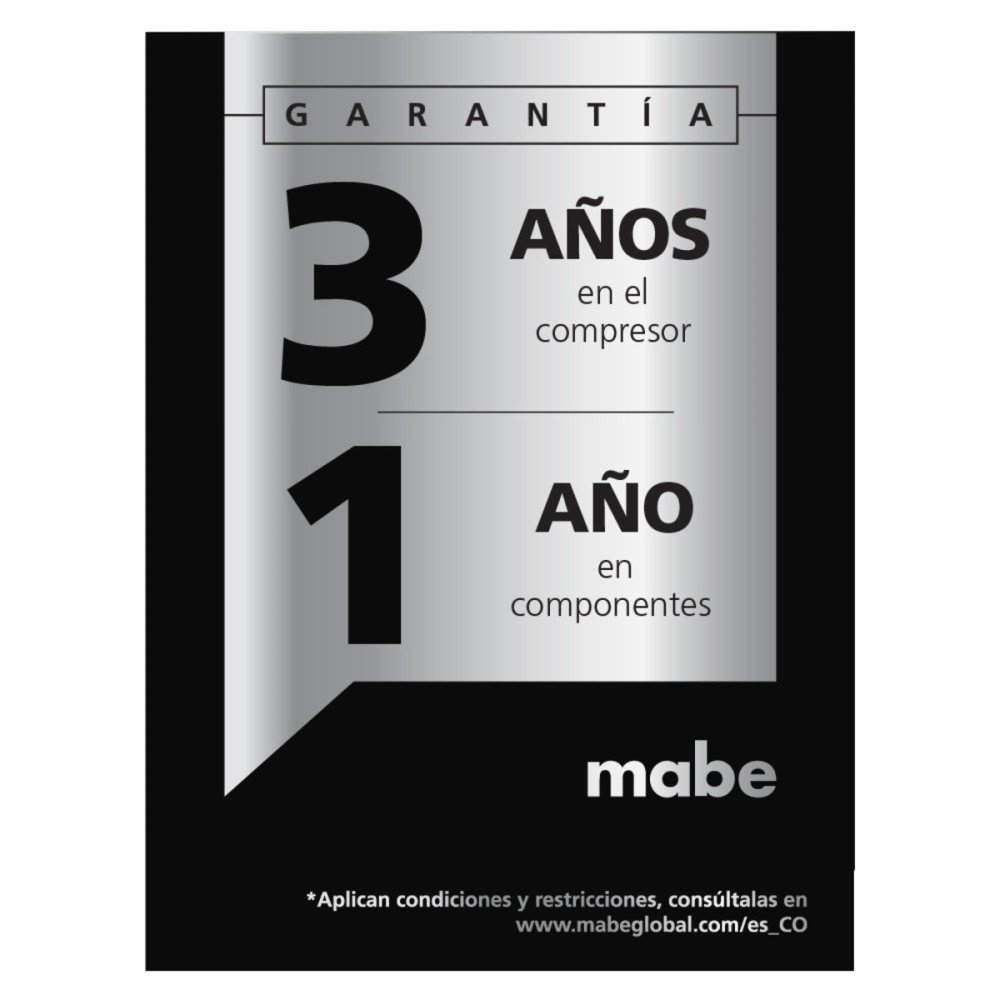 MABE | CONGELADOR DUAL 195 LITROS | TAPA CIEGA