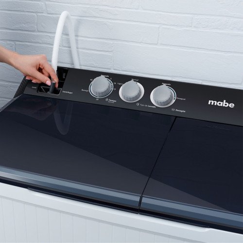 Lavadora Semiautomática Mabe LMDX1123HBAB0 | 11 Kg Doble Pozo modelo LMDX1123HBAB0 cómpralo en Mi Bodega Ec