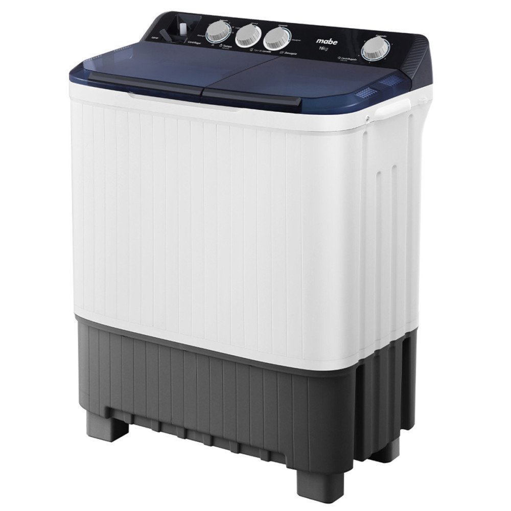 Lavadora Semiautomática Mabe LMDX6124HBAB0 | 16 Kg Doble Pozo