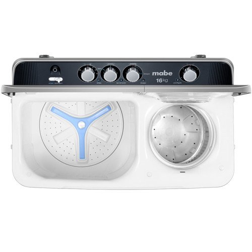 Lavadora Semiautomática Mabe LMD6124PBABO | 16 Kg Doble Pozo modelo LMD6124PBABO cómpralo en Mi Bodega Ec