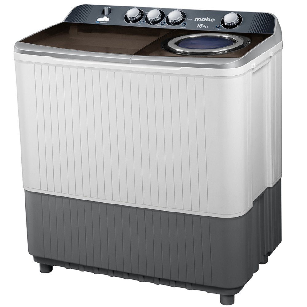 Lavadora Semiautomática Mabe LMD6124PBABO | 16 Kg Doble Pozo modelo LMD6124PBABO cómpralo en Mi Bodega Ec
