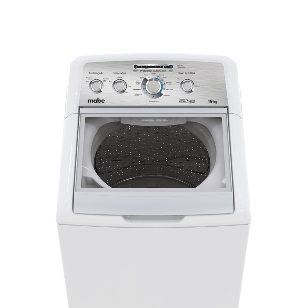 Lavadora Automática Mabe LME79104WBAB1 | 19 Kg de Perillas Blanca modelo LME79104WBAB1 cómpralo en Mi Bodega Ec