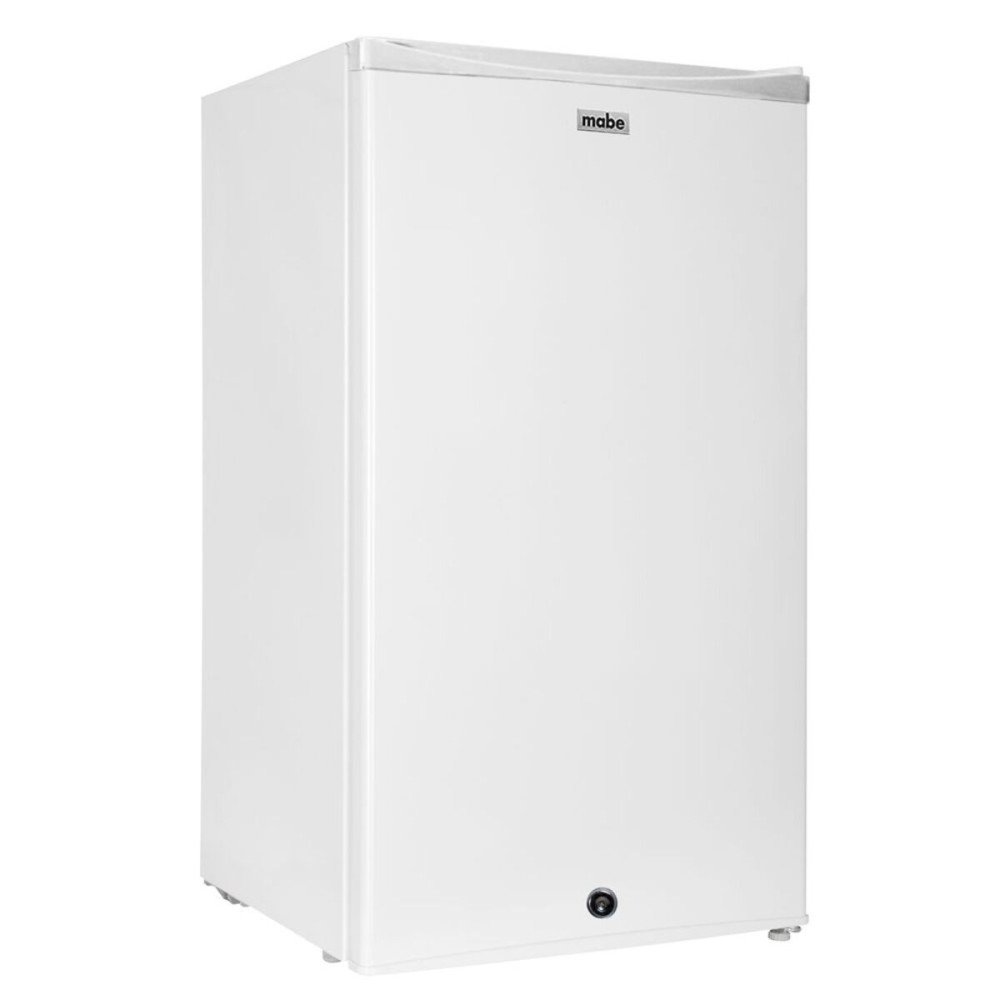 MABE | MINIBAR 93 LITROS | BLANCO CON LLAVE modelo RMF04ERBO cómpralo en Mi Bodega Ec