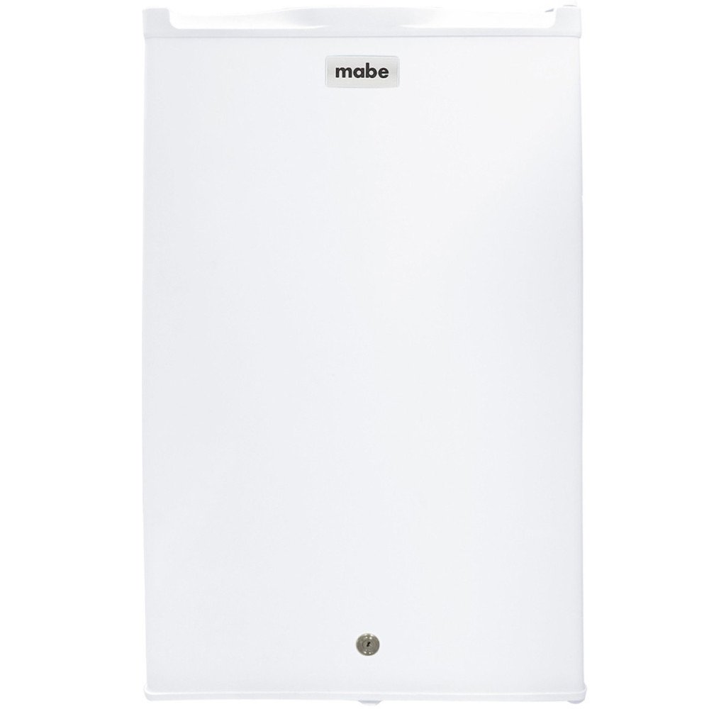 MABE | MINIBAR 93 LITROS | BLANCO CON LLAVE modelo RMF04ERBO cómpralo en Mi Bodega Ec
