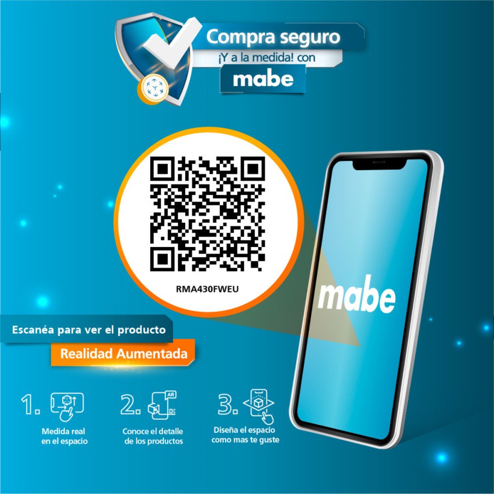 Refrigeradora Mabe Top Mount RMA430FWEU | 300 Lt. | Dispensador modelo RMA430FWEU cómpralo en Mi Bodega Ec