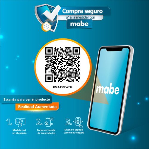 Refrigeradora Mabe Top Mount RMA430FWEU | 300 Lt. | Dispensador modelo RMA430FWEU cómpralo en Mi Bodega Ec