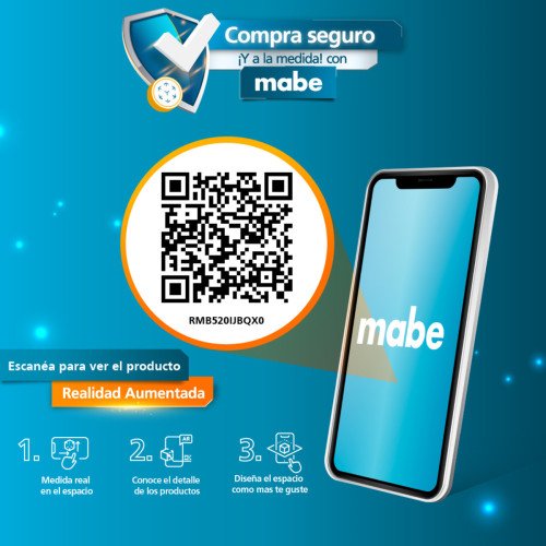 Refrigeradora Mabe Bottom Mount RMB520IJBQX0 | 520 Lt. | Digital, Inoxidable modelo RMB520IJBQX0 cómpralo en Mi Bodega Ec