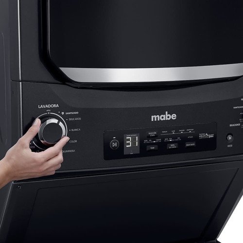 MABE | TORRE DE LAVADO A GAS 20 KG | NEGRO modelo MCL2040PPDG1 cómpralo en Mi Bodega Ec