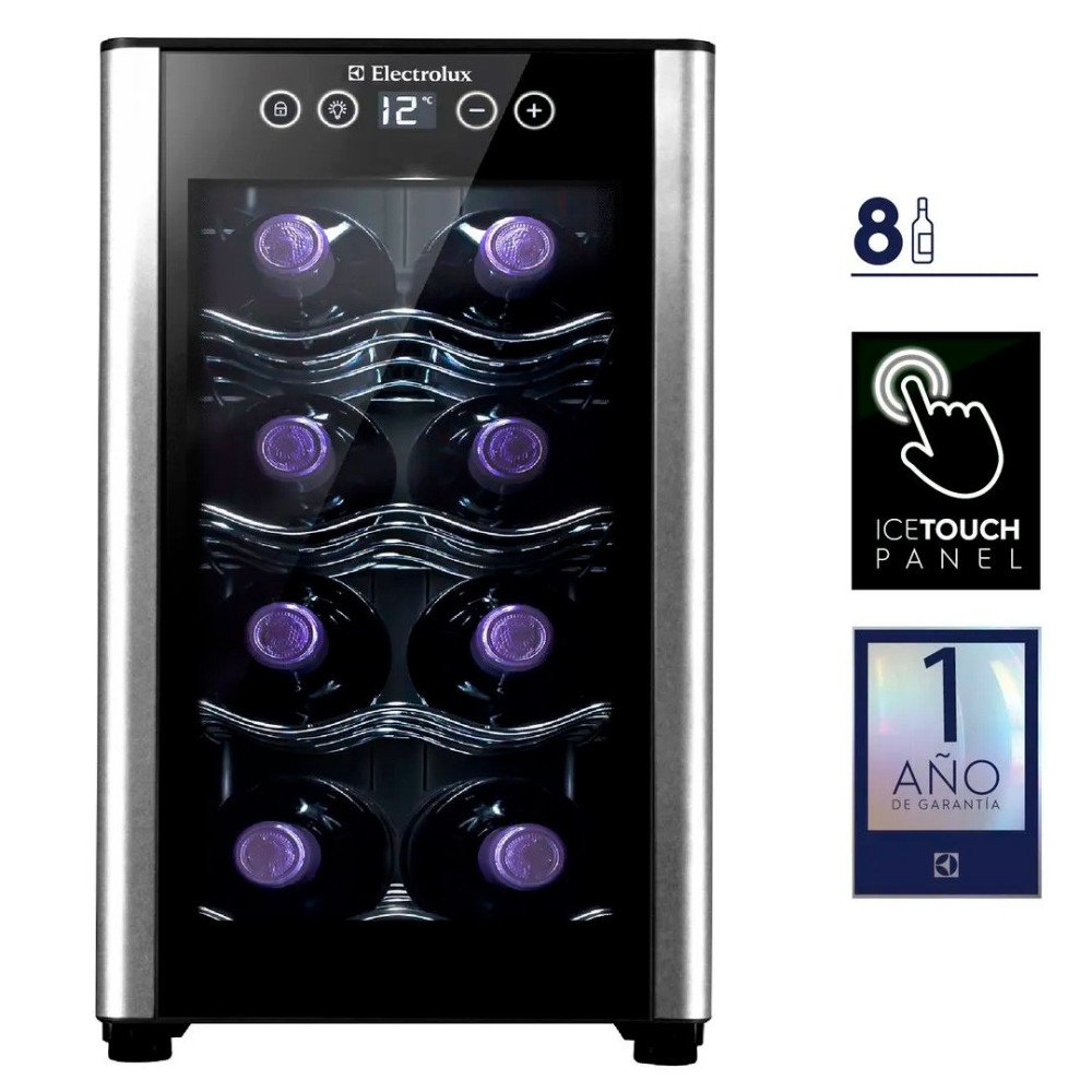 ELECTROLUX | VINERA ENFRIADOR 23 LITROS | 8 BOTELLAS