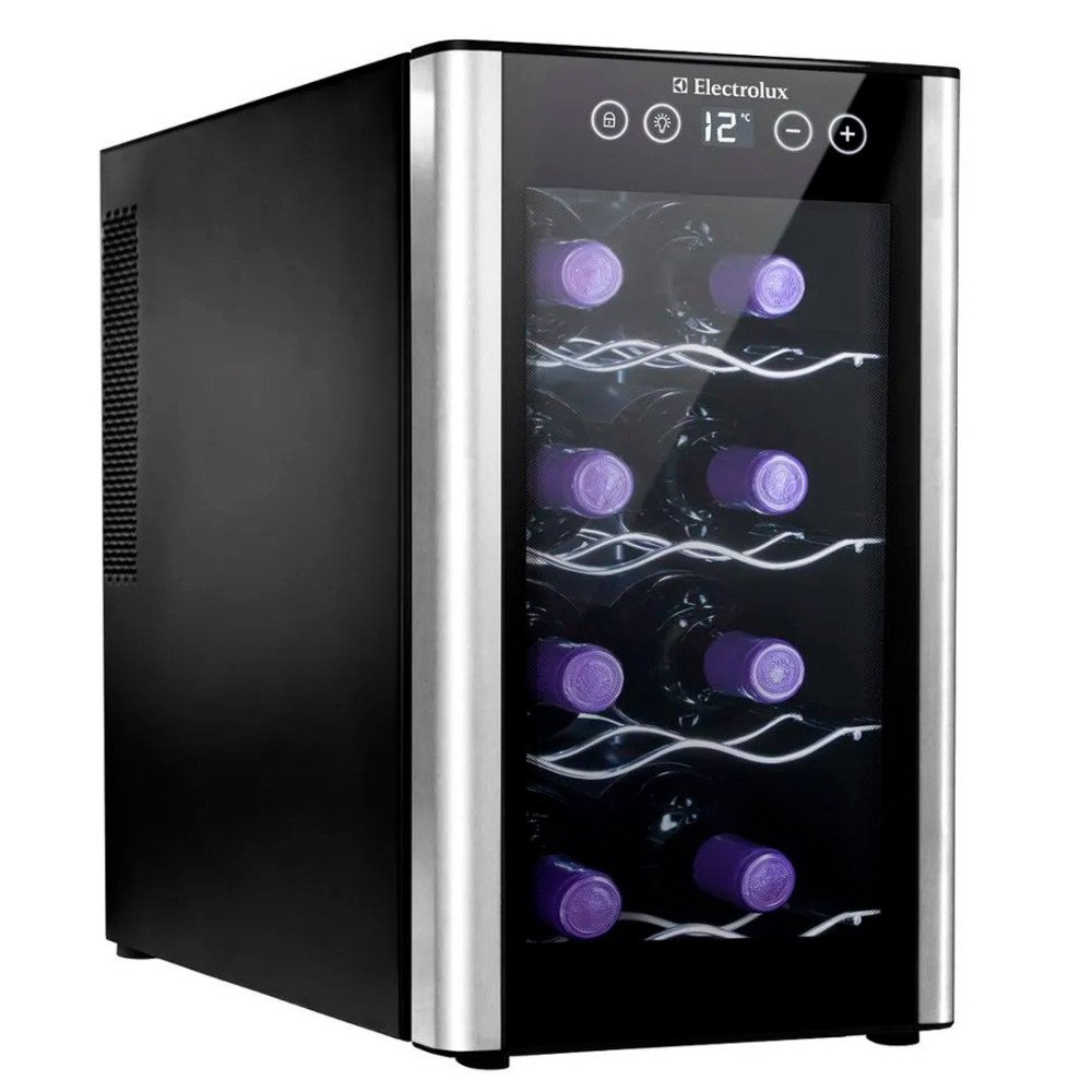 ELECTROLUX | VINERA ENFRIADOR 23 LITROS | 8 BOTELLAS modelo EWW083XSLB cómpralo en Mi Bodega Ec