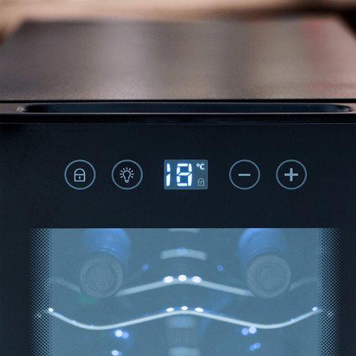 ELECTROLUX | VINERA ENFRIADOR 23 LITROS | 8 BOTELLAS modelo EWW083XSLB cómpralo en Mi Bodega Ec