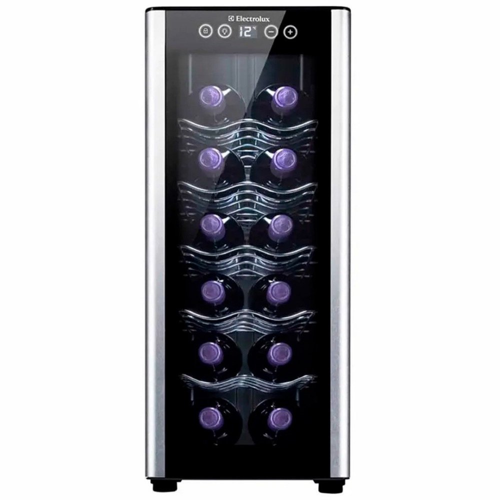 ELECTROLUX | VINERA ENFRIADORA 33 LITROS | 12 BOTELLAS modelo EWW123XSLB cómpralo en Mi Bodega Ec