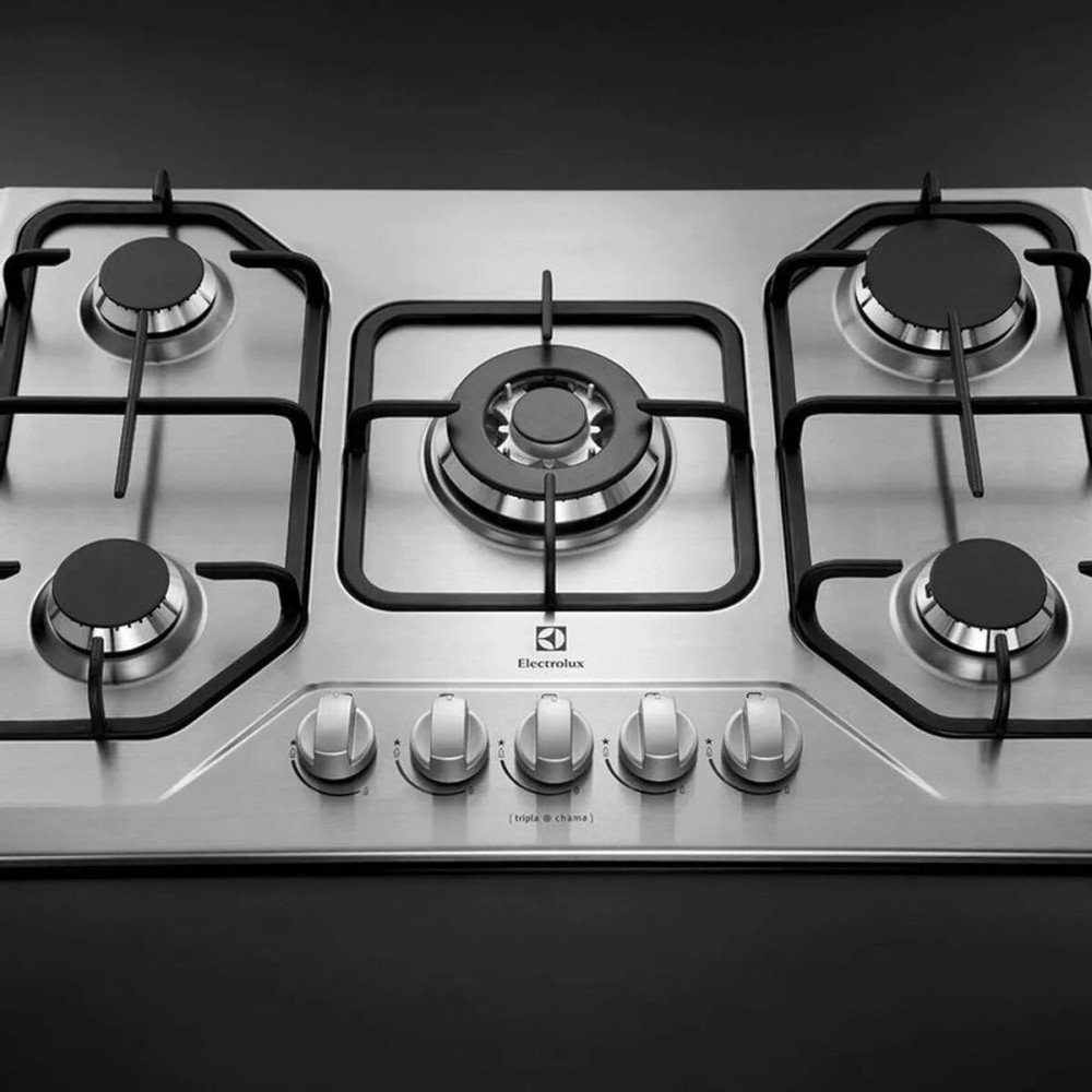 ELECTROLUX | ENCIMERA A GAS 5 QUEMADORES modelo GT75X cómpralo en Mi Bodega Ec