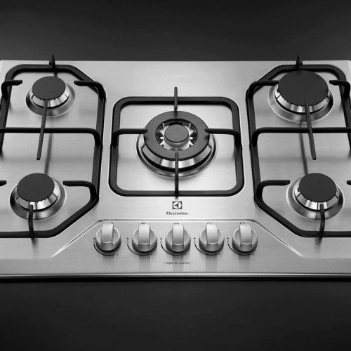 ELECTROLUX | ENCIMERA A GAS 5 QUEMADORES modelo GT75X cómpralo en Mi Bodega Ec