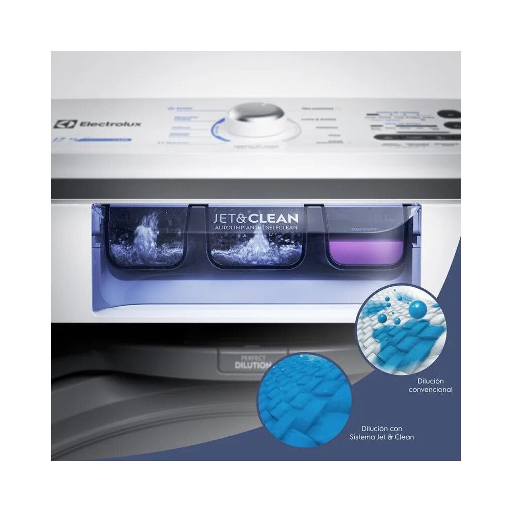 ELECTROLUX | LAVADORA  CARGA SUPERIOR | BLANCA