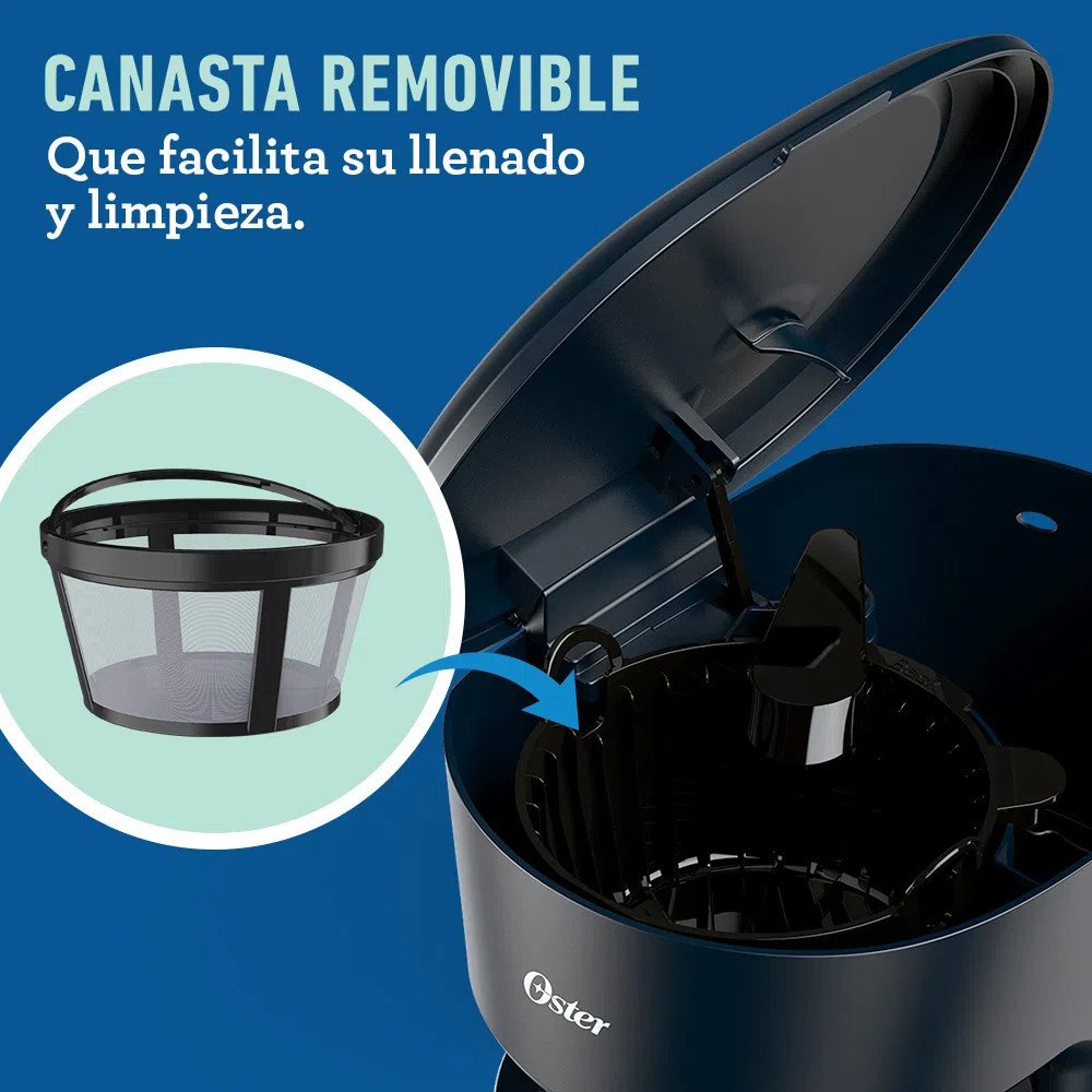 OSTER | CAFETERA 12 TAZAS 1000W modelo BVSTDCS12B-013 cómpralo en Mi Bodega Ec